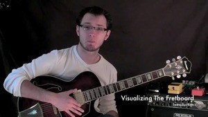 Online Guitar Lessons - Visualizing the Fretboard - Introd...